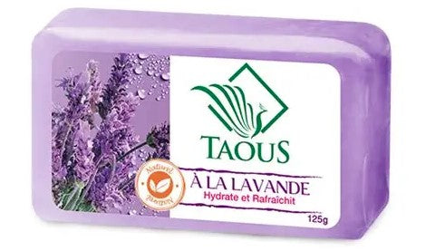 TAOUS Natural Lavender Soap Bar 4x125g