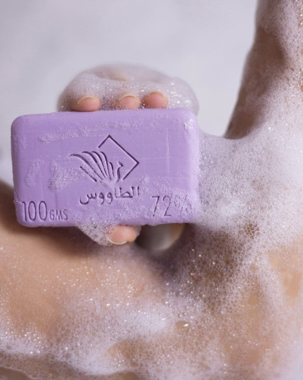 TAOUS Natural Lavender Soap Bar 4x125g